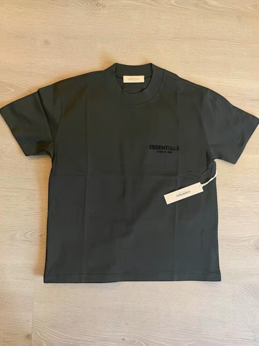 Essentials Fear Of God Black T-Shirt SS22 FOG Size M